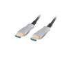 LANBERG HDMI-Kabel - M/m v2.0 Optisches Kabel 50m Schwarz Aoc