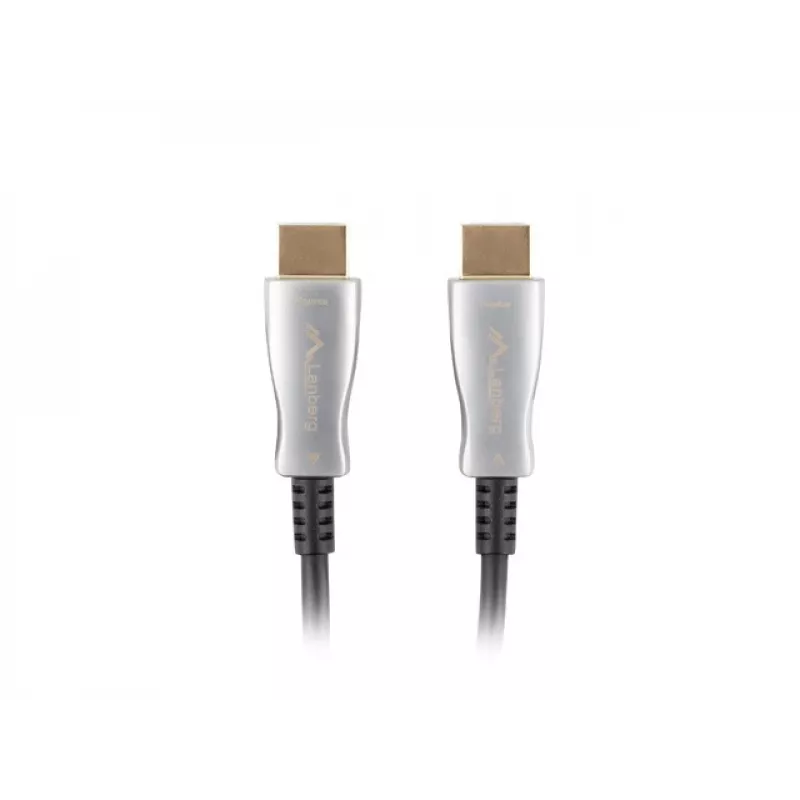 LANBERG HDMI-Kabel - M/m v2.0 Optisches Kabel 50m Schwarz Aoc