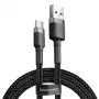 BASEUS Cafule Datenkabel - USB Typ-A auf Typ-C - 2m - Schwarz