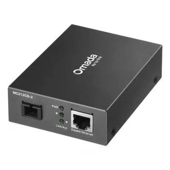 TP-Link Omada MC212CS-20 Netzwerk-Medienkonverter 1000 Mbit/s 1550 nm Singlemode schwarz