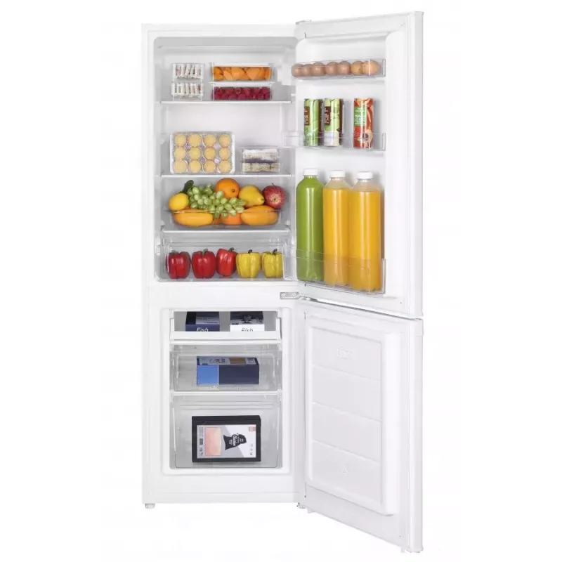 Kühl-Gefrierkombination MPM MPM-182-KB-38W, freistehend, Gesamtkapazität 182 L (Kühlschrank 121 L / Gefrierschrank 52 L), weiß, Klasse E