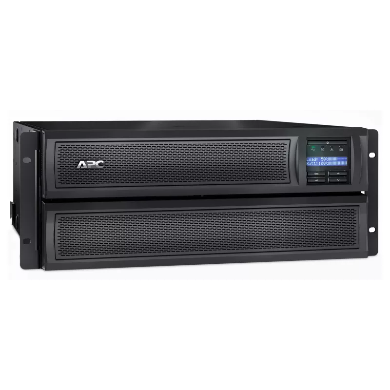 APC Smart-UPS X SMX2200HV - 2200VA, 8x C13 + 2x C19 Ausgang, USB, erweiterbare Laufzeit, kurze Bautiefe