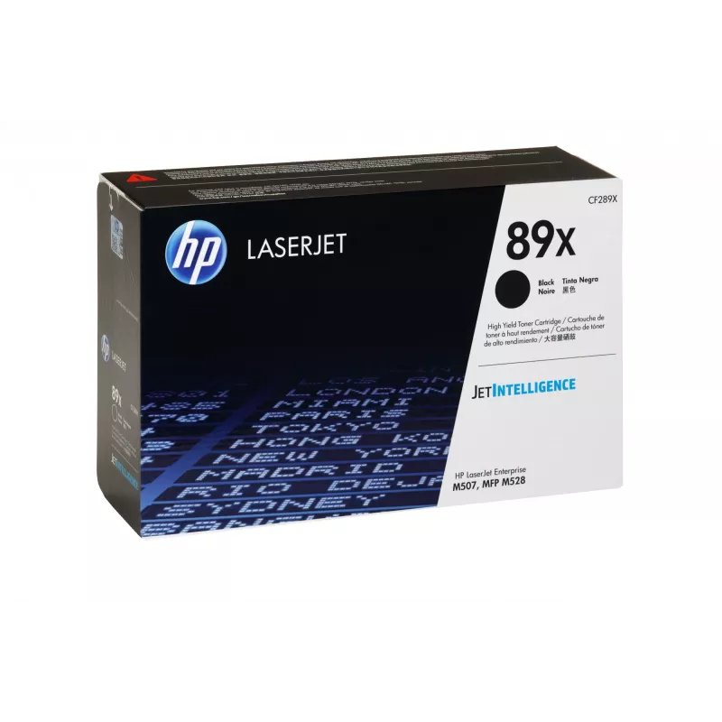 HP 89X High Yield Schwarz Original LaserJet Tonerkartusche, 10000 Seiten, Schwarz, 1 Stk.