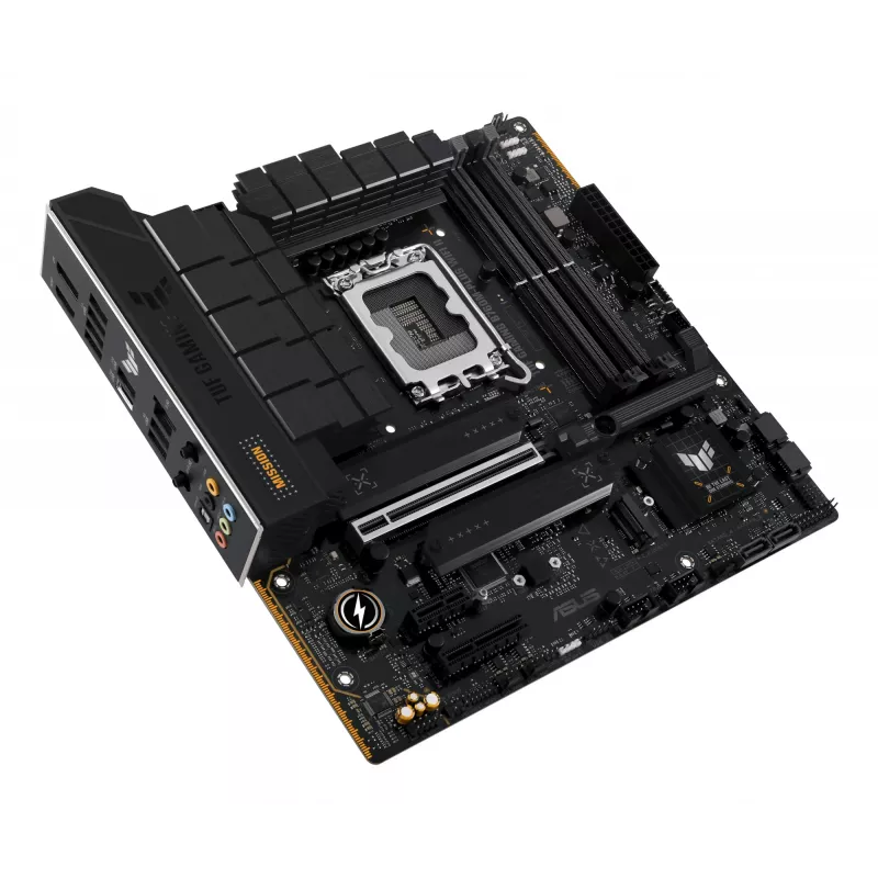 Motherboard ASUS TUF GAMING B760M-PLUS WIFI II — Intel B760, LGA 1700, micro ATX, DDR5, 4 DIMM, Wi‑Fi 6E, 2.5 Gb LAN