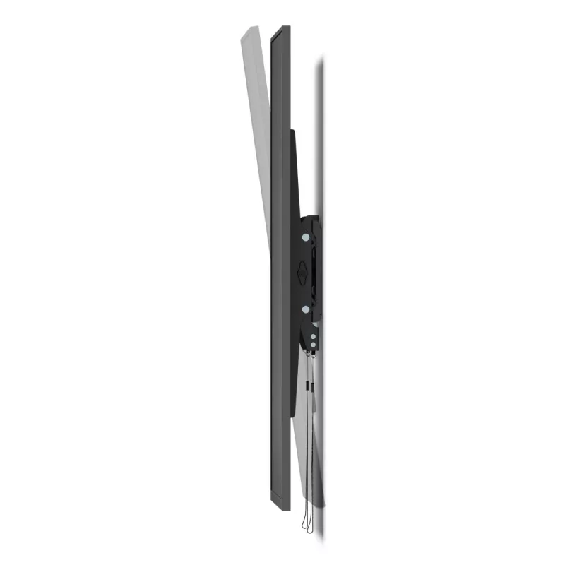 TV-Wandhalterung mit Neigefunktion GEMBIRD WM-86T-01 für 37–86-Zoll-Bildschirme, Stahl, neigbar -5° bis 10°, VESA 75x75–600x400, max. Belastung 75 kg