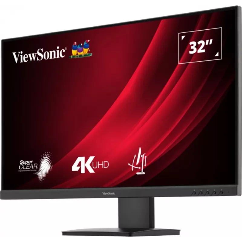 Viewsonic VG3208-4K Computer Monitor 81,3 cm (32 Zoll) 3840 x 2160 Pixel 4K Ultra HD LED Schwarz