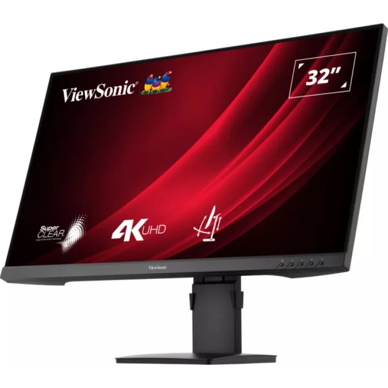 Viewsonic VG3208-4K Computer Monitor 81,3 cm (32 Zoll) 3840 x 2160 Pixel 4K Ultra HD LED Schwarz