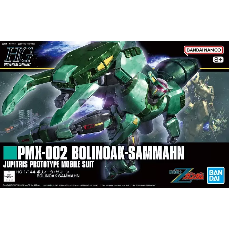 Plastikmodellbausatz Bandai HGUC 1/144 PMX-002 Bolinoak-Sammahn — Maßstab 1/144