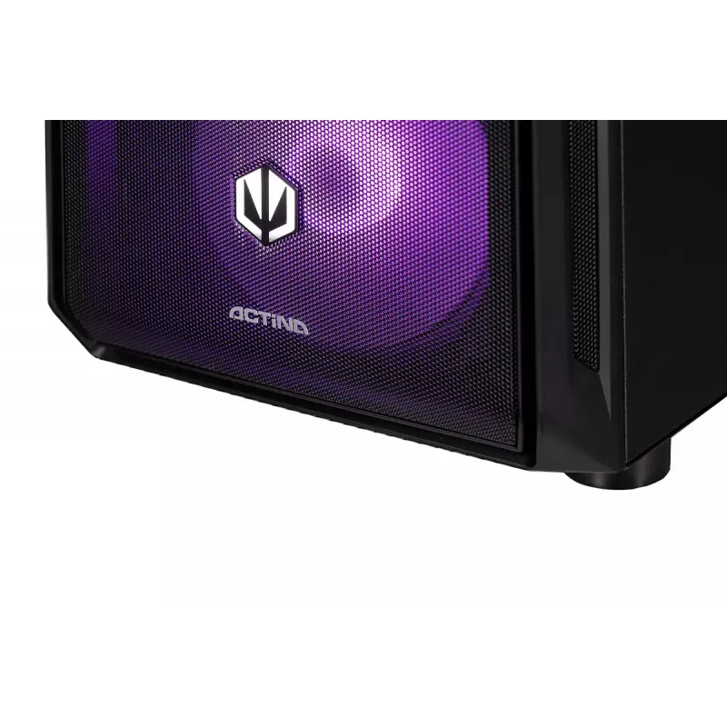 Desktop-PC ActiveJet MIDI Tower AMD Ryzen 7 9700X, 32GB DDR5 6000MHz, 1TB SSD, Radeon RX 9060 XT 16GB, Windows 11 Pro, 850W, Schwarz