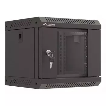 Wandmontage-Rack Lanberg WF11-3304-10B 4U Schwarz 30 kg Tragfähigkeit
