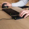 R-Go Tools Numerisches Tastenfeld R-Go Numpad Break, ergonomisches numerisches Tastenfeld mit Pausensoftware, kabelgebunden, schwarz