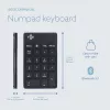 R-Go Tools Numeric keypad R-Go Numpad Break, ergonomischer Ziffernblock mit Pausensoftware, Bluetooth, schwarz