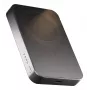 ZENS Powerbank schlank Qi2 Al 10000mAh Schwarz