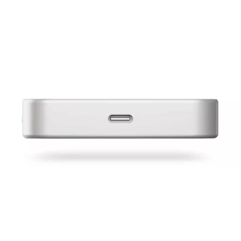 ZENS Powerbank schlank Qi2 Al 10000mah White