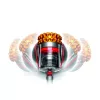 Bodenstaubsauger Dyson Cinetic Big Ball Multi Floor 2 — 700 W, 0,8 l, 150 AW Saugleistung, beutellos, 9,64 m Aktionsradius