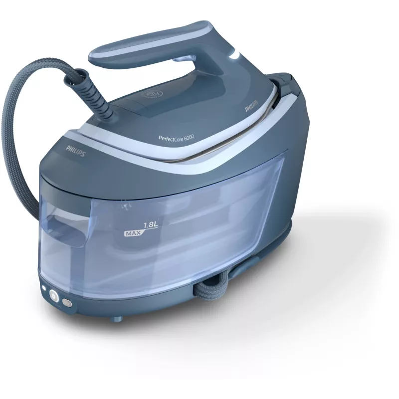 Philips 6000er Serie Dampfbügelstation PSG6042/20 2400 W 1,8 L SteamGlide Advanced Blau