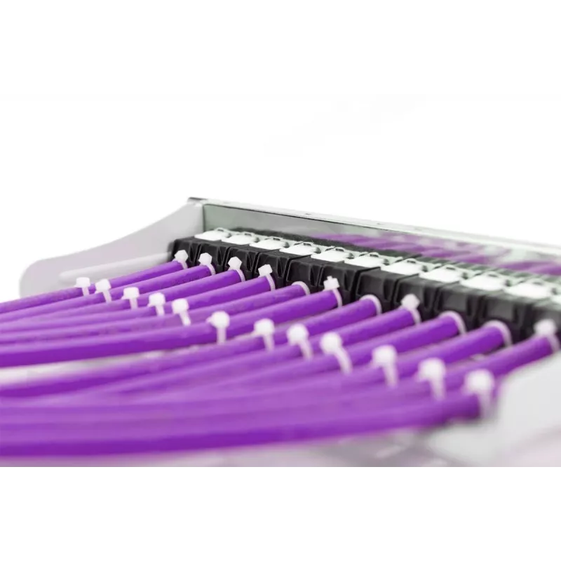 DIGITUS Installationskabel - CAT6 - U/UTP - B2ca - 100 m - Violett