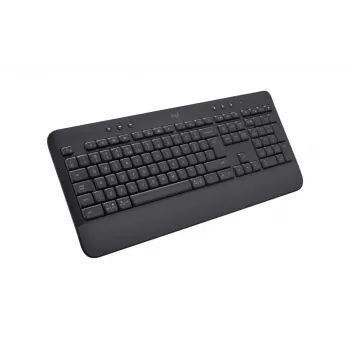 LOGITECH Signature K650 Kabellose Tastatur - Graphit - US International - QWERTY