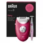 Epilator Braun Silk-épil 3 SE3-202, 20 Pinzetten, Netzbetrieb, Berry