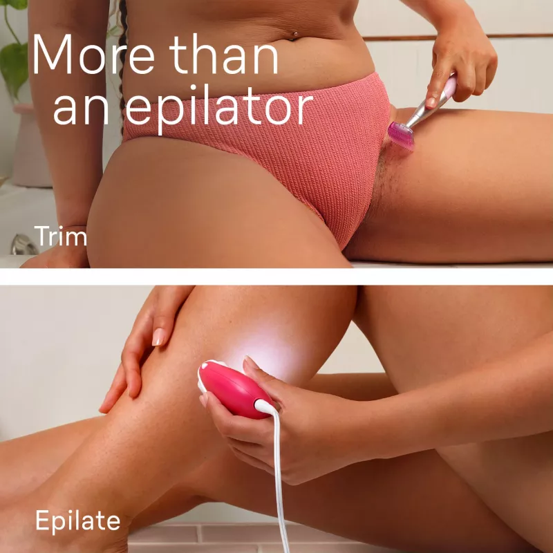 Epilator Braun Silk-épil 3 SE3-202, 20 Pinzetten, Netzbetrieb, Berry