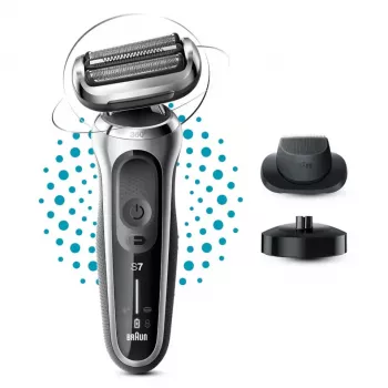 Foliierrasierer Braun Series 7 71-S4200cs Schwarz AutoSense Batterie