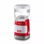 Ariete 2956, Pop Corn Party Time, Popcornmaschine, verwandelt 60 g Mais in 2 Minuten mit Heißluft in Popcorn, fettfrei, 1000 Watt, Rot