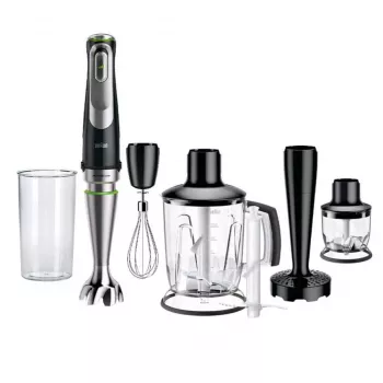 Braun MultiQuick 9 MQ9147X 0,6 L Stabmixer 1200 W Schwarz, Edelstahl