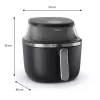 Philips 3000 Serie NA322/00 Fritteuse Einzeln 4,2 L Standgerät 1400 W Heißluftfritteuse Kupfer, Schwarz