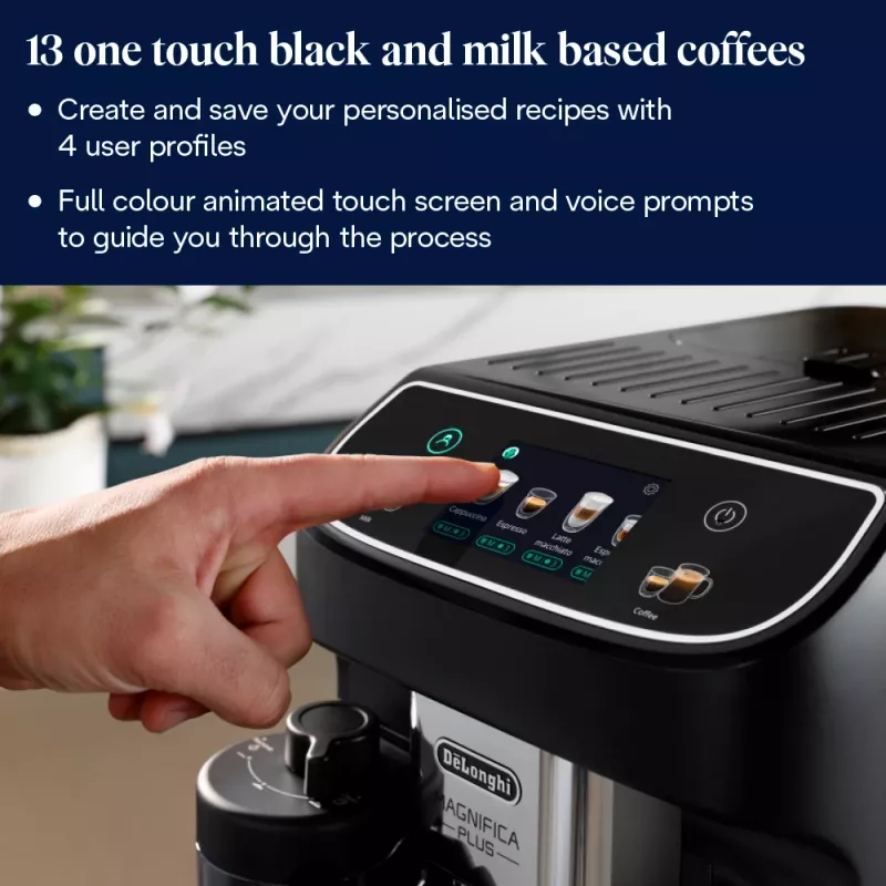 De’Longhi Magnifica Plus ECAM320.60.B Kaffeevollautomat 1,9 L