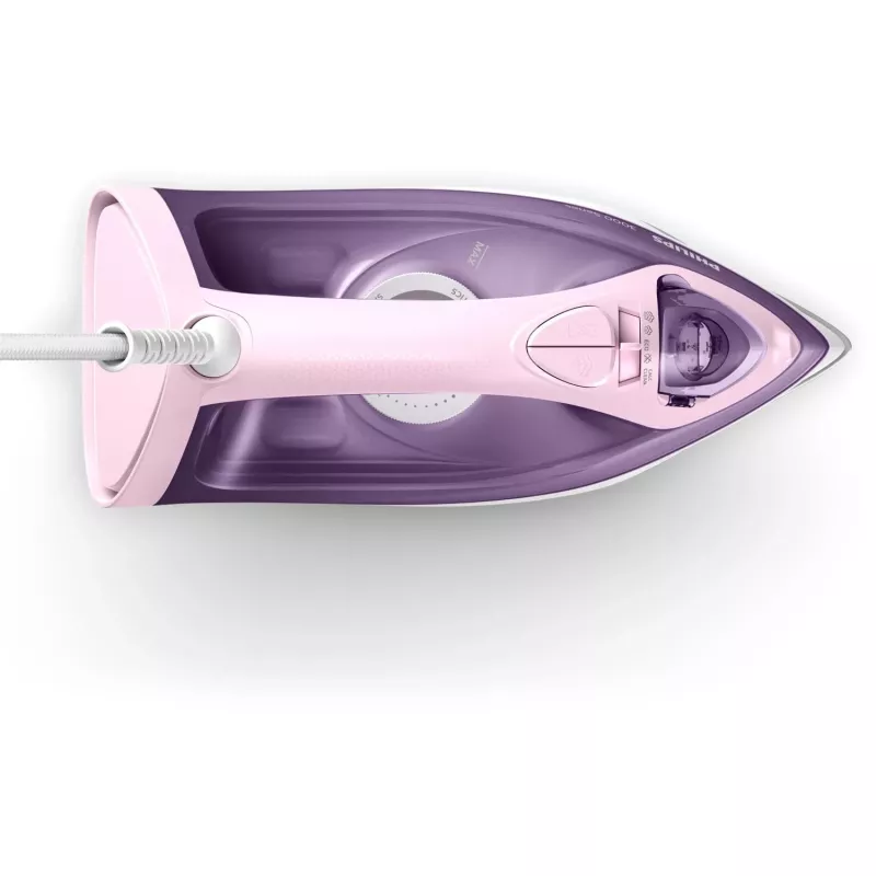 Philips 3000 Serie DST3020/30 Bügeleisen Dampfbügeleisen Keramiksohle 2200 W Pink, Lila