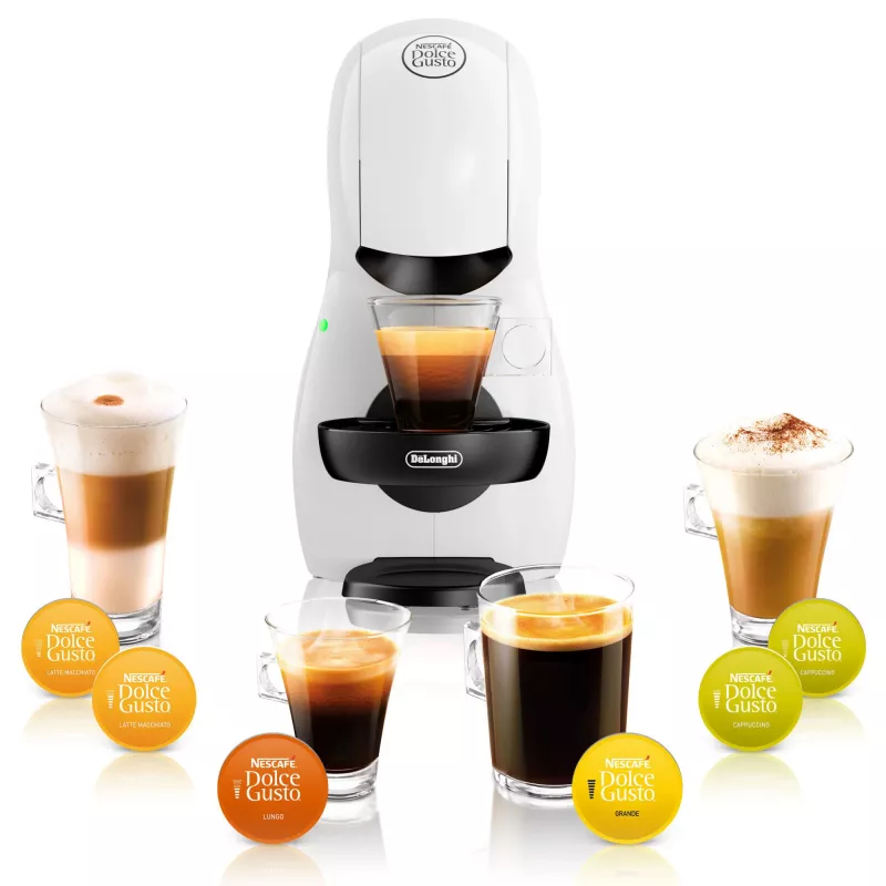 De’Longhi Piccolo EDG110.WB Manuelle Kapselkaffeemaschine 0,8 L