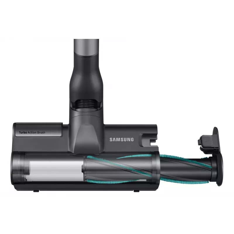 Samsung VS20B75AGR1/GE Stabstaubsauger / Elektrischer Besen 2-in-1 Stabstaubsauger Akku Trocken Beutellos 0,8 l 550 W Schwarz, Chrom, Mint, Türkis