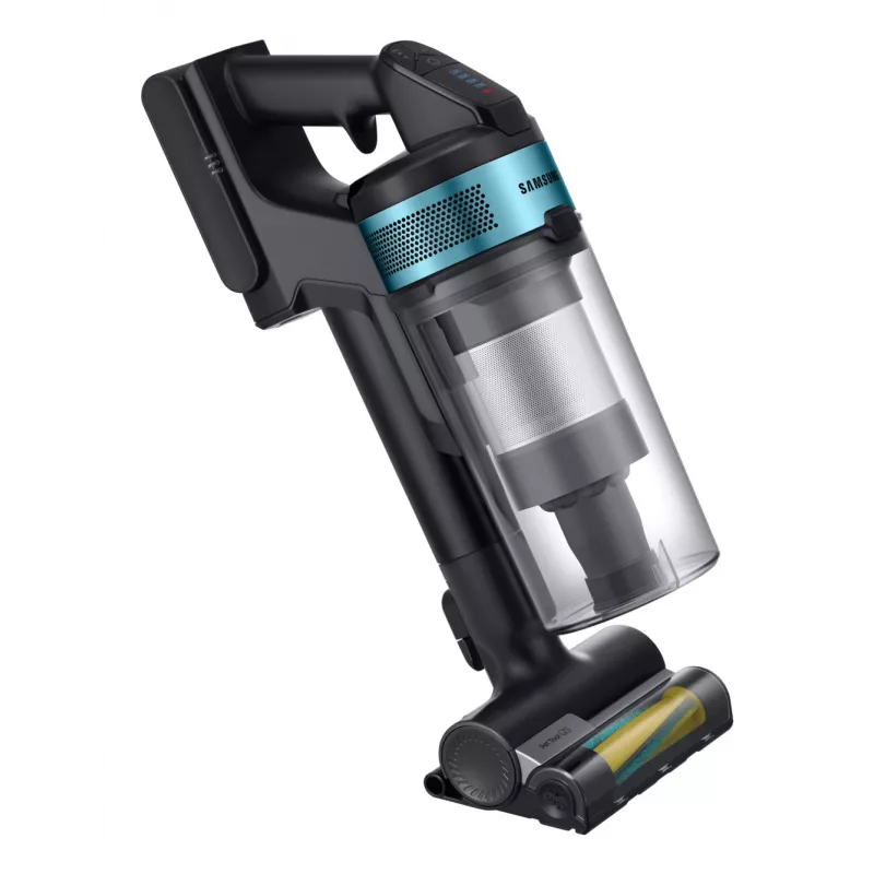 Samsung VS20B75AGR1/GE Stabstaubsauger / Elektrischer Besen 2-in-1 Stabstaubsauger Akku Trocken Beutellos 0,8 l 550 W Schwarz, Chrom, Mint, Türkis