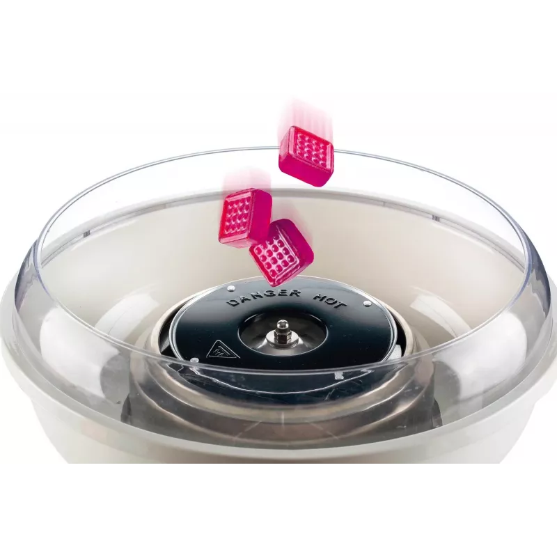 Ariete Cotton Candy Zuckerwattemaschine, 450 W, Rot, Rot, Hartbonbons, Kristallzucker, 500 W, 280 mm, 280 mm, 265 mm