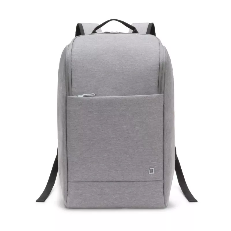 DICOTA Backpack Eco Motion – 13-15,6 Zoll Notebook-Rucksack – Hellgrau / 600d Rpe Polyester