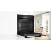 Einbau-Elektrobackofen Bosch Serie 4 HRG312BB4, 71 L, 3600 W, schwarz, Touch-Bedienung, A+