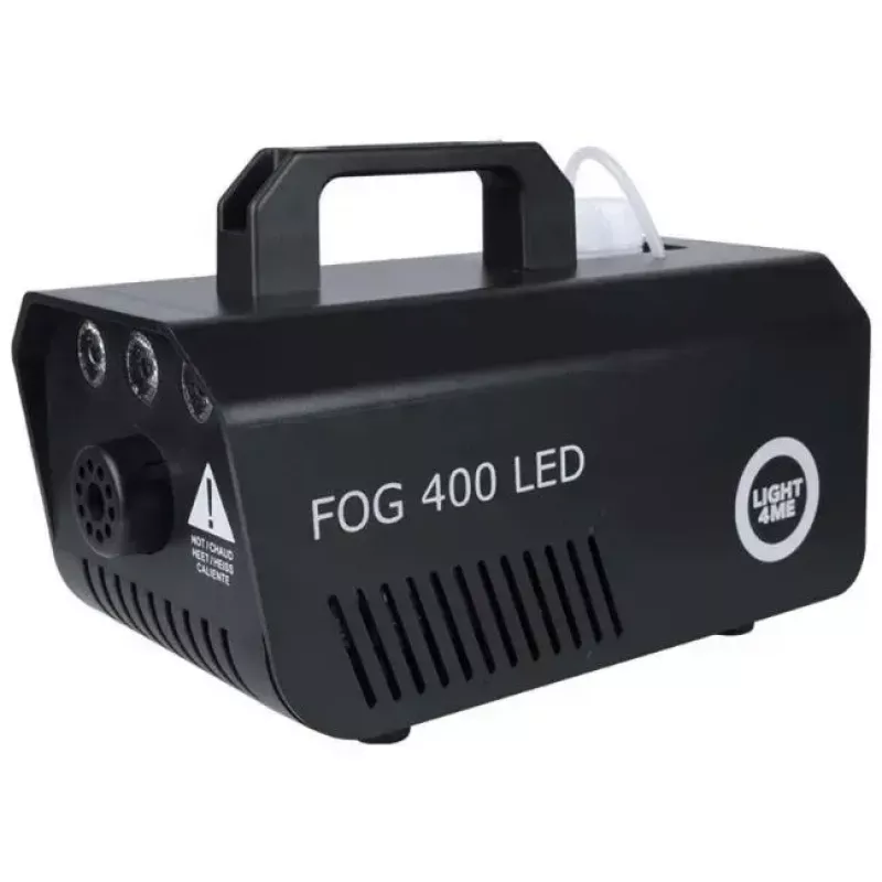 Nebelmaschine Light4Me GIG SET 1 400W LED – Nebelgenerator mit 400W LED-Beleuchtung, IP20, Set enthält Rauch- und Nebelgenerator
