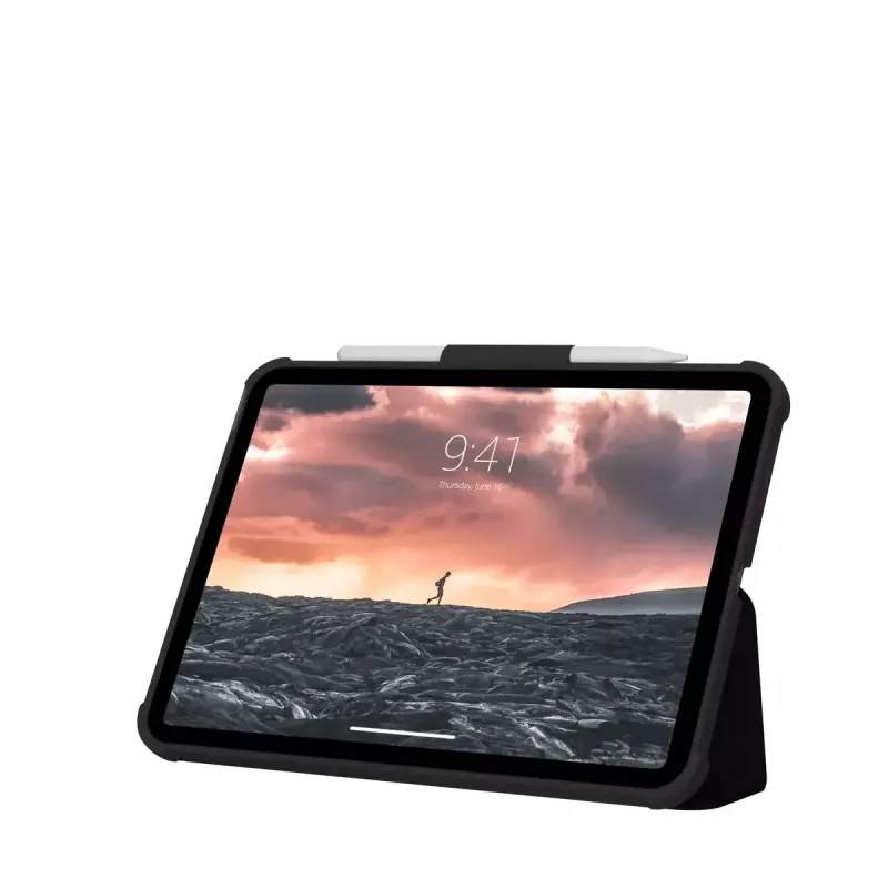 Folio Case Urban Armor Gear Plyo 27,7 cm 10,9 Zoll Schwarz Transparent
