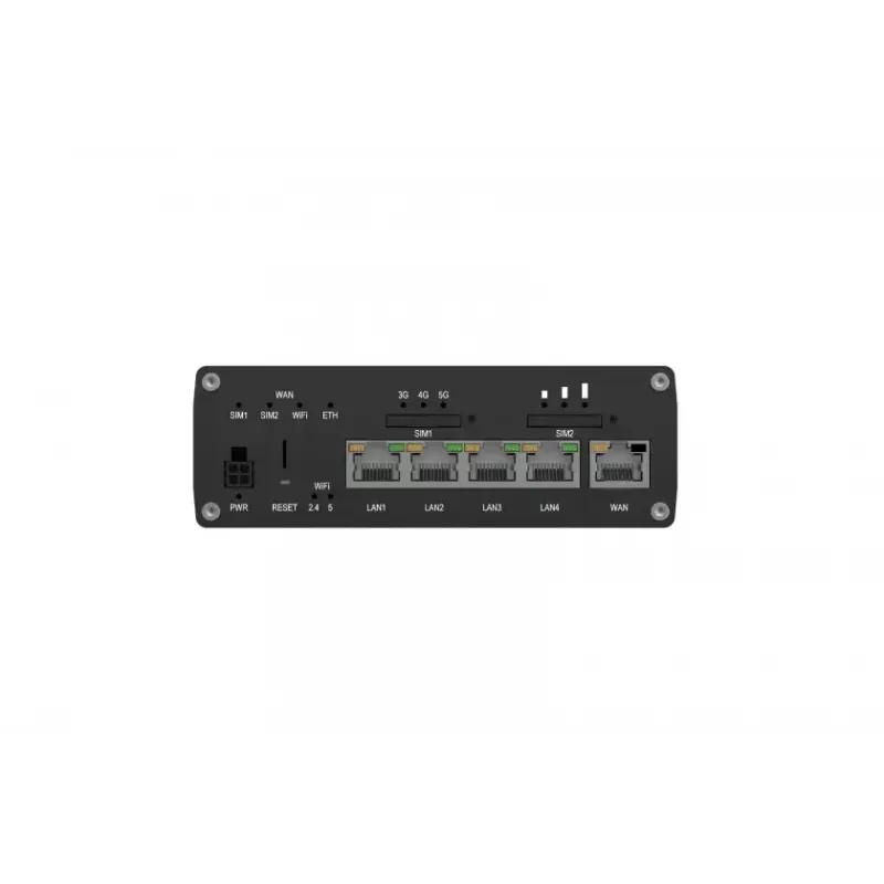 Wireless Router Teltonika RUTM54 Gigabit Ethernet Dual-band 5G Schwarz