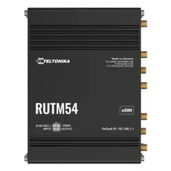 Wireless Router Teltonika RUTM54 Gigabit Ethernet Dual-band 5G Schwarz