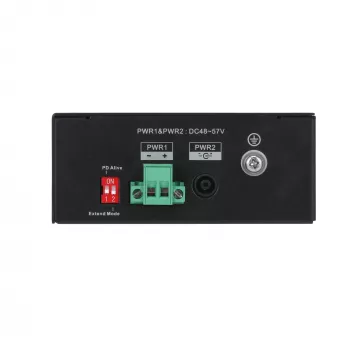 Dahua Technology PFS3110-8ET-96-V2 Unmanaged Fast Ethernet (10/100) Power over Ethernet (PoE) 10U Schwarz