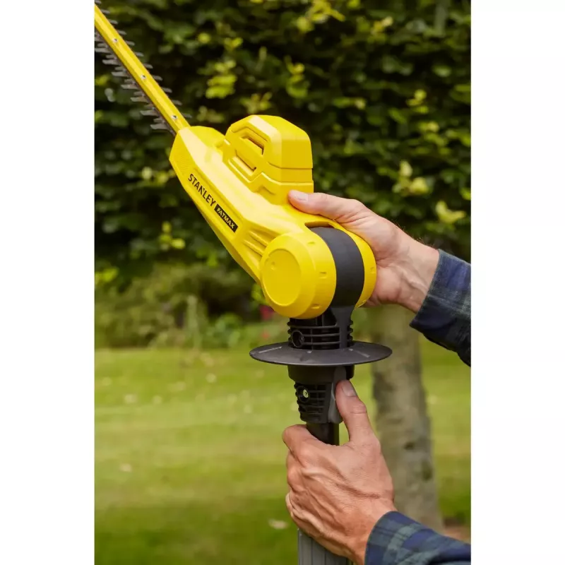 Power-Heckenschneider STANLEY FATMAX SFMCPH845M1-QW — 45 cm Doppelmesser, 18 V Li‑Ion, 4,1 kg