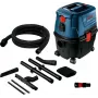Zylinderstaubsauger Bosch GAS 15 PS Professional — Trocken, 1100 W, 15 L Staubbeutel, 8 L Flüssigkeitstank, 270 mbar