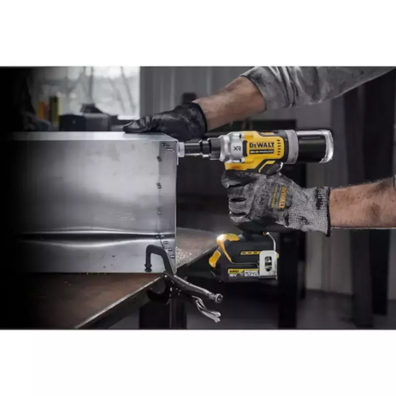Akku-Blindnietzange DeWalt DCF414NT-XJ – batteriebetriebenes Blindnietwerkzeug, tragbar