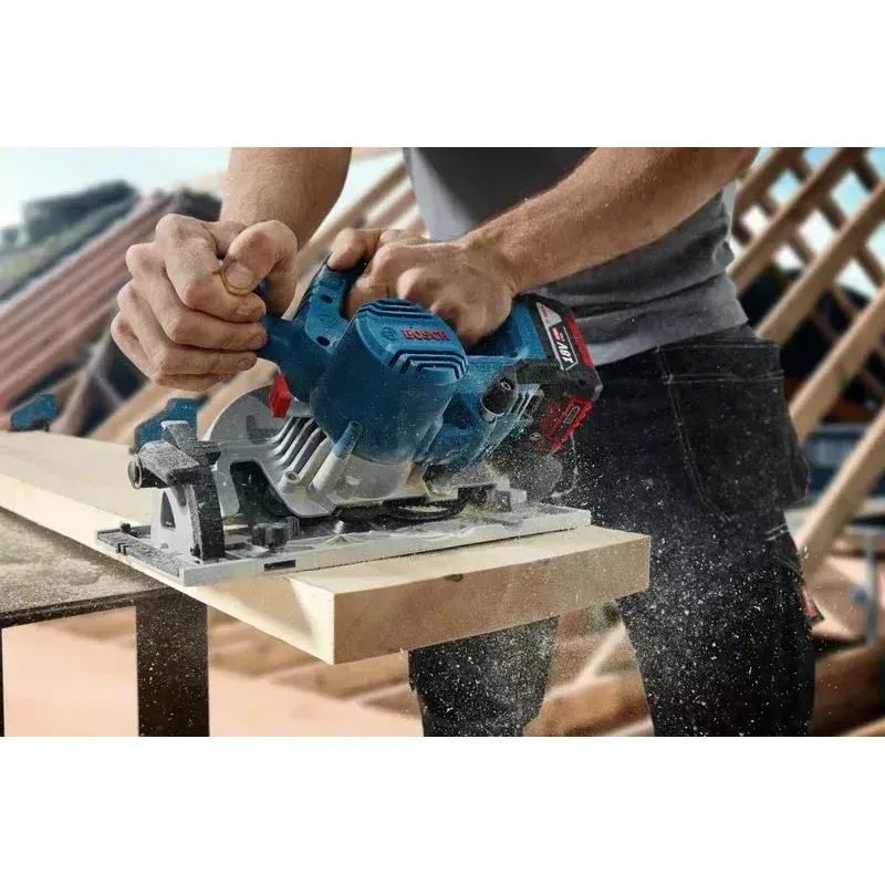 Bosch GKS 185-LI 16,5 cm schwarz, blau, grau 5000 U/min