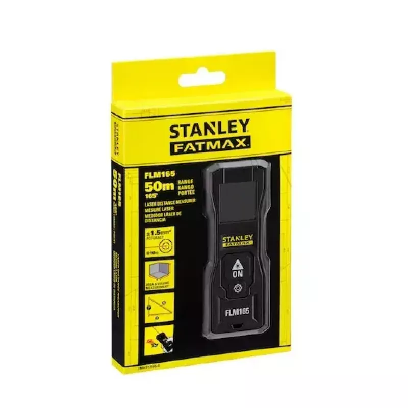 Laser-Entfernungsmesser Stanley FATMAX FMHT77165-0 Schwarz 50 m