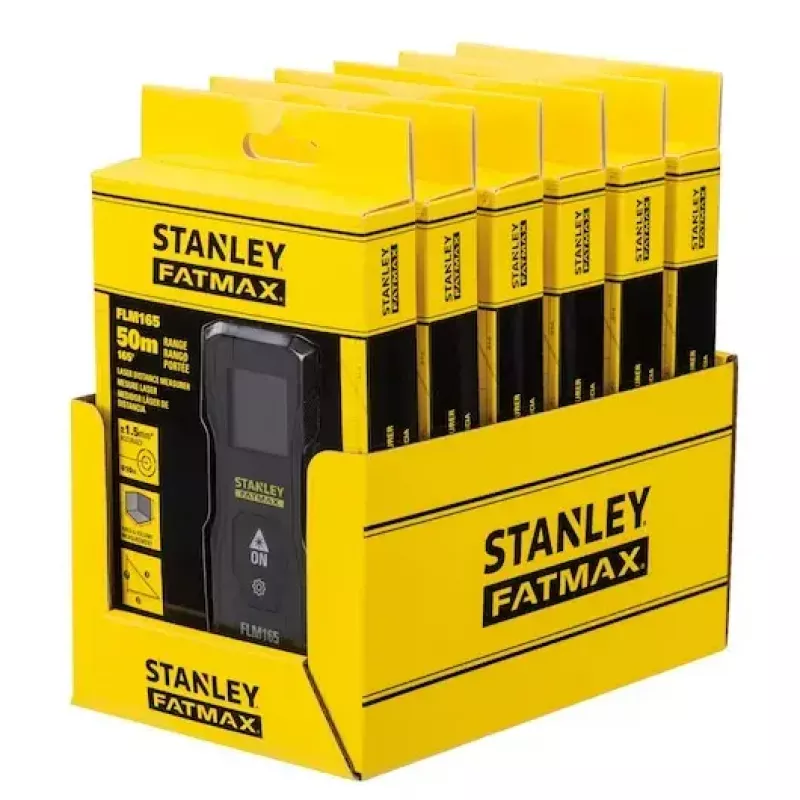 Laser-Entfernungsmesser Stanley FATMAX FMHT77165-0 Schwarz 50 m