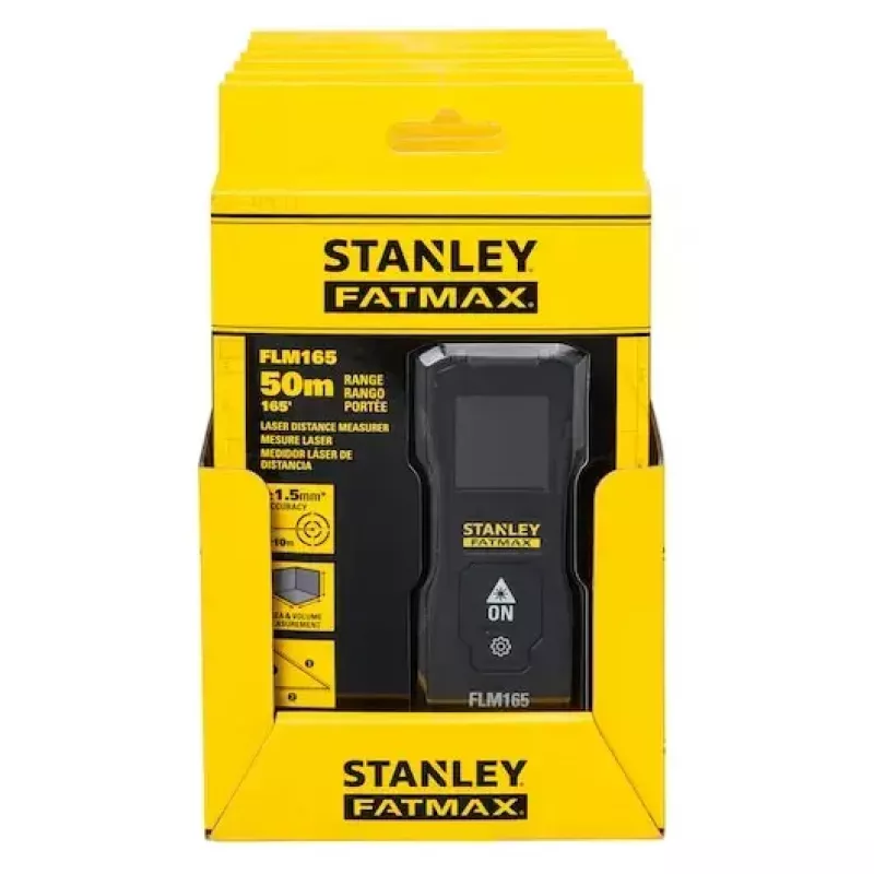 Laser-Entfernungsmesser Stanley FATMAX FMHT77165-0 Schwarz 50 m
