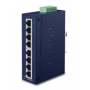 PLANET Industrial schlank-Type-Switch IP30 8-Port