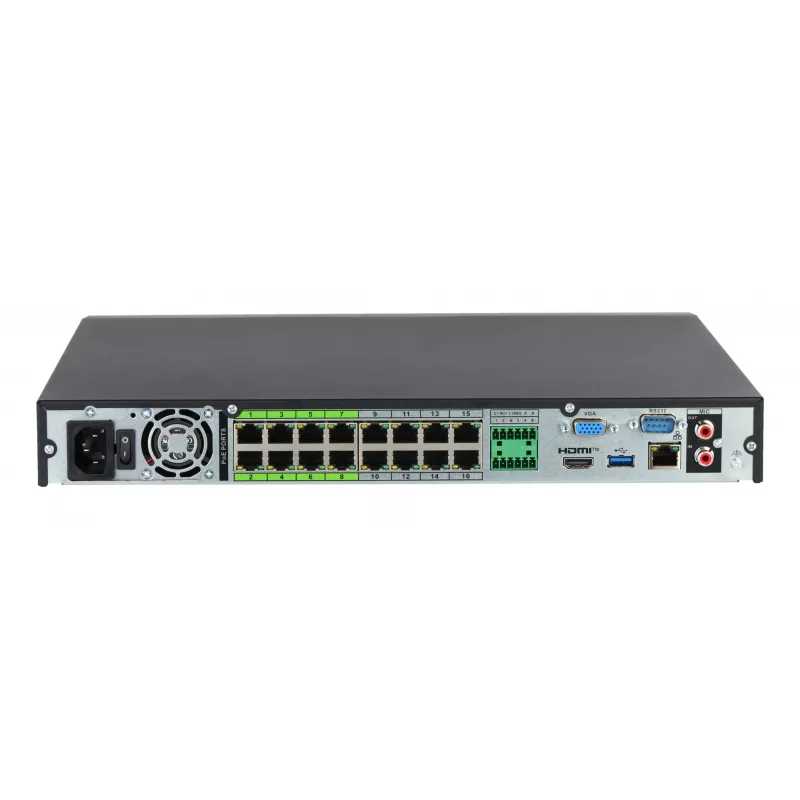 Dahua Technology WizSense NVR5216-16P-EI2 Netzwerk-Videorekorder 1U Schwarz
